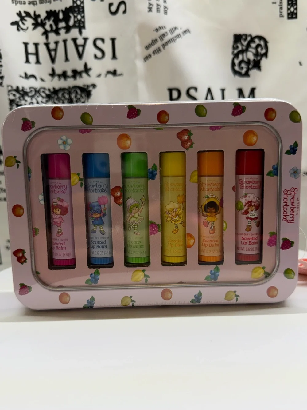 Strawberry Shortcake Kids Scented Lip Balm (Set of 7)